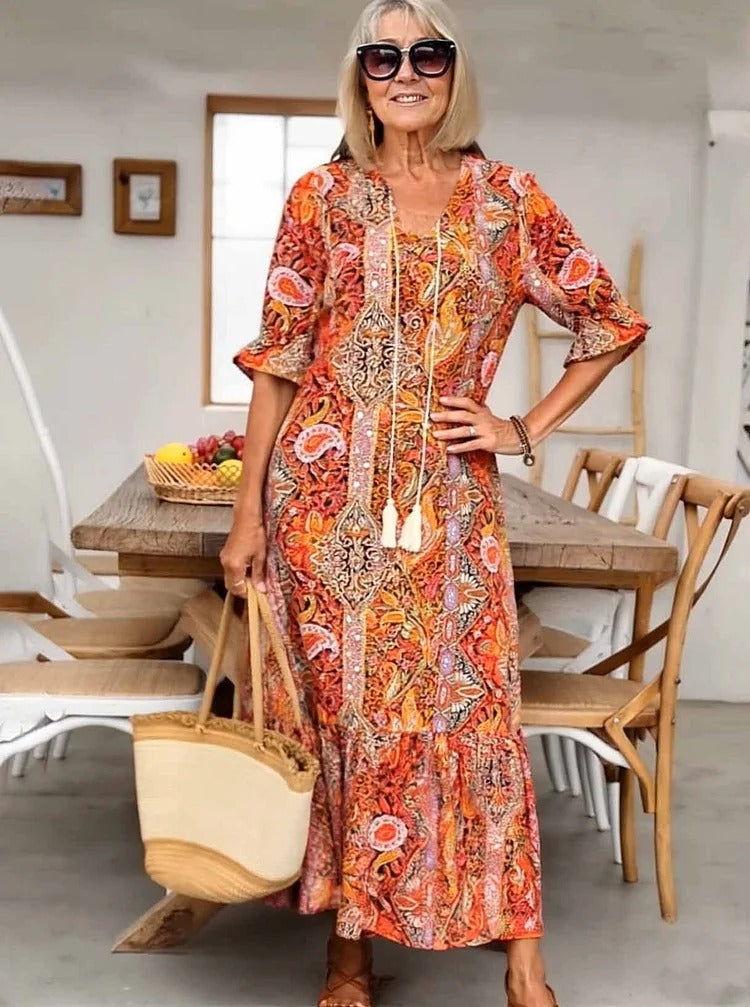 Joanne | Boho Tiered Dress
