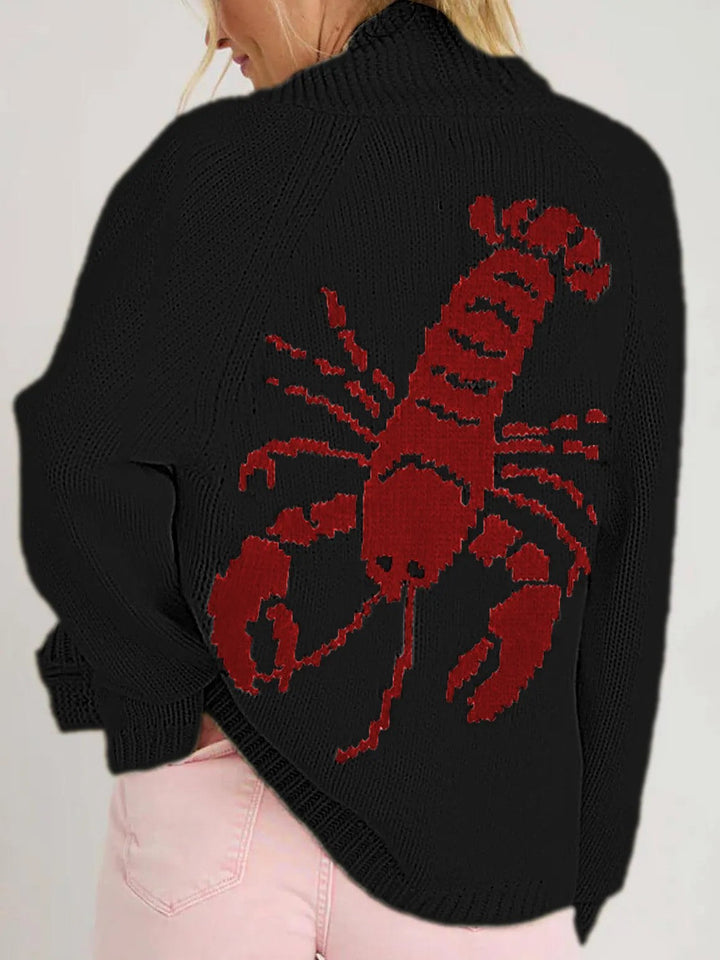 NORTHLINE STUDIO | LOBSTER STATEMENT SWEATER