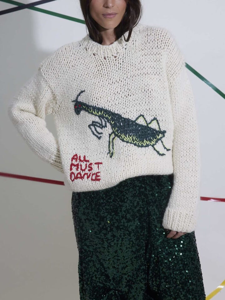 NORTHLINE STUDIO | STATEMENT MANTIS SWEATER