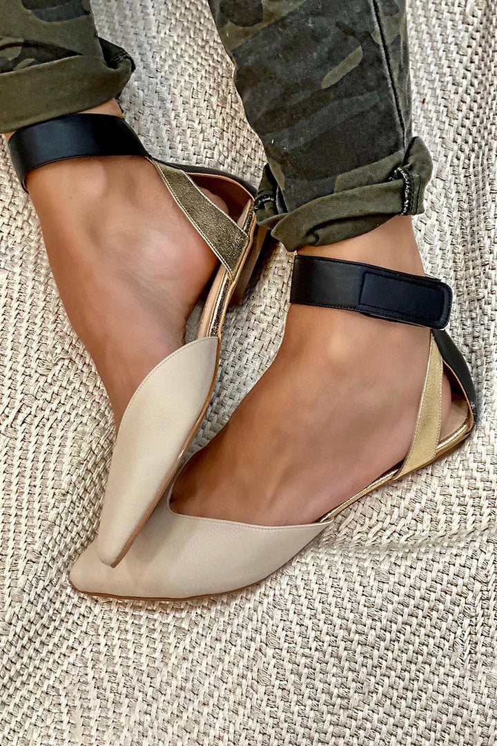 HARPER & JUNE | TWO-TONE MODERN FLATS