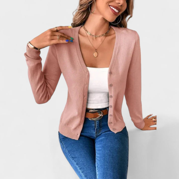 NORTHLINE STUDIO | BUTTON FRONT CARDIGAN