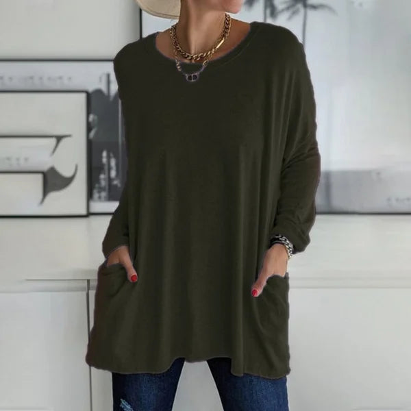 NORTHLINE STUDIO | Relaxed Long Sleeve Top
