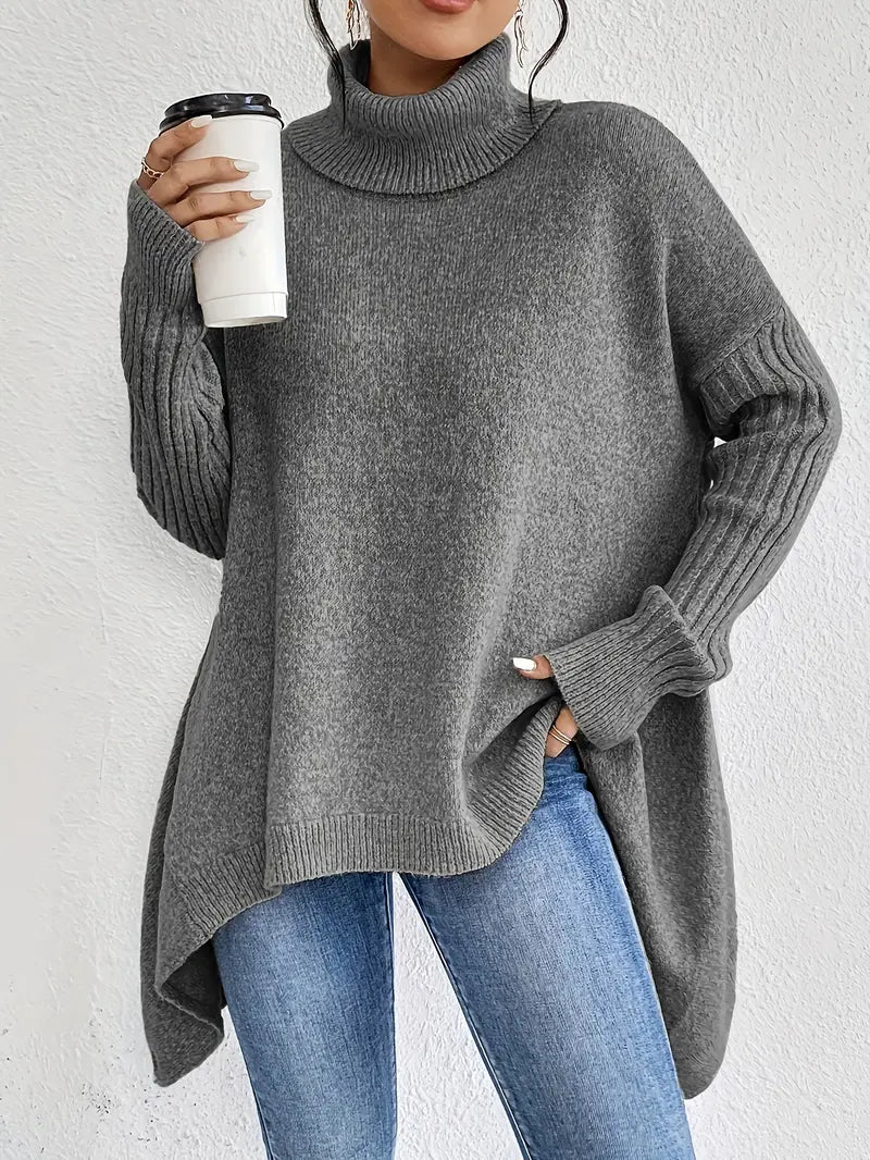 RELAXED TURTLENECK SWEATER