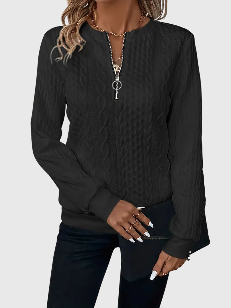 NORTHLINE STUDIO | Sweater with Zipper