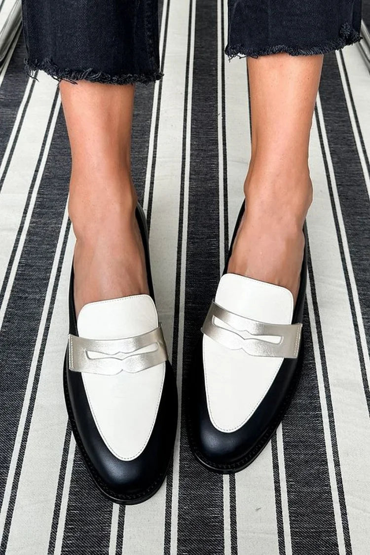 HARPER & JUNE | MONOCHROME CLASSIC LOAFERS