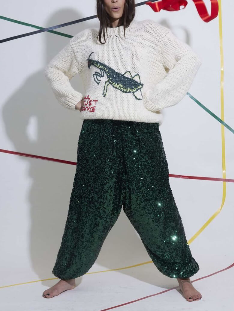 NORTHLINE STUDIO | STATEMENT MANTIS SWEATER