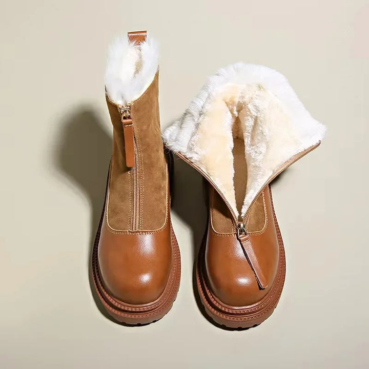 NORTHLINE STUDIO | FUR-LINED WINTER BOOTS
