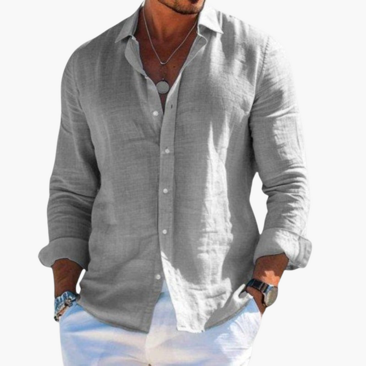 CHARLES | RELAXED LONG SLEEVE SHIRT