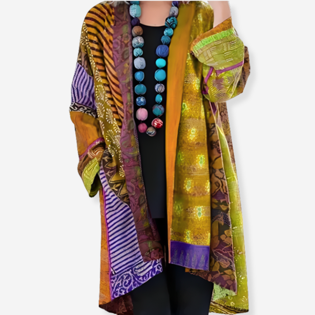 ARTISAN PATCHWORK KIMONO