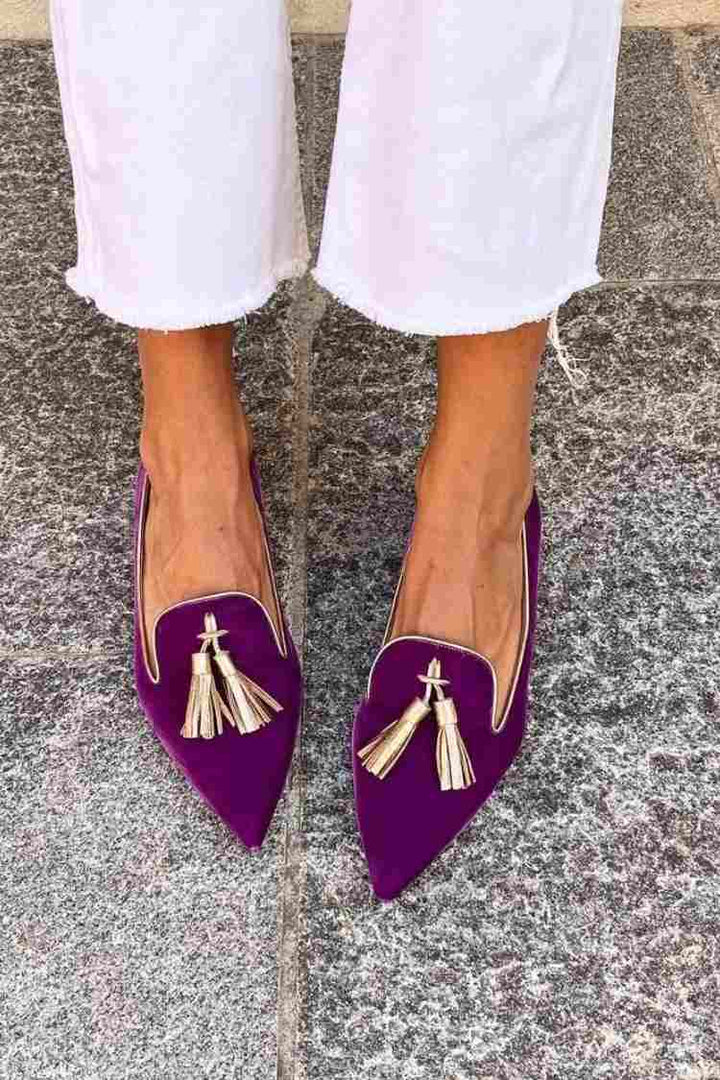 HARPER & JUNE | LOAFER WITH ELEGANT TASSELS