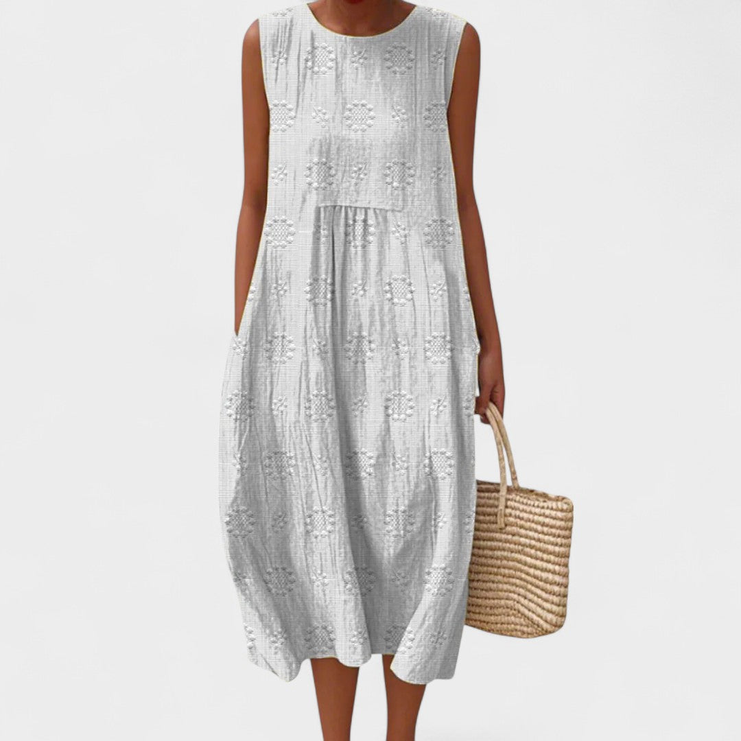 MADELINE | RELAXED EMBROIDERED DRESS