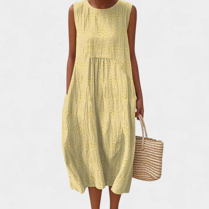 MADELINE | RELAXED EMBROIDERED DRESS
