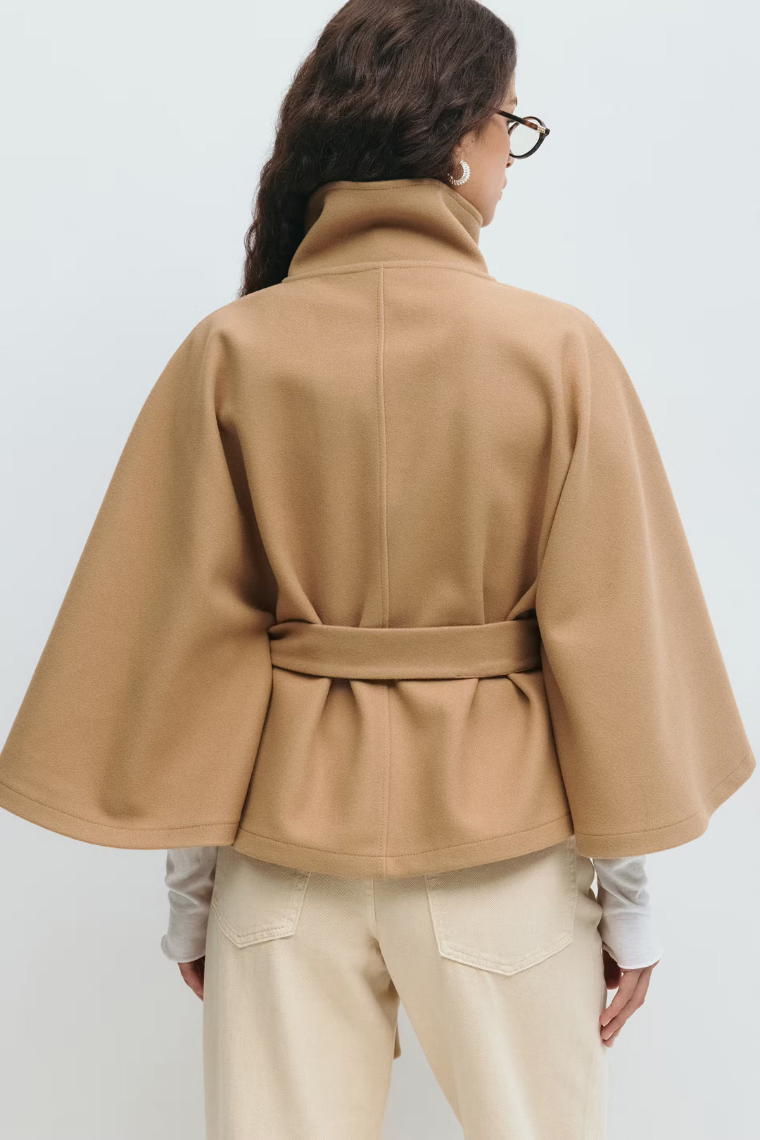 NORTHLINE STUDIO | Belt Cape Jacket