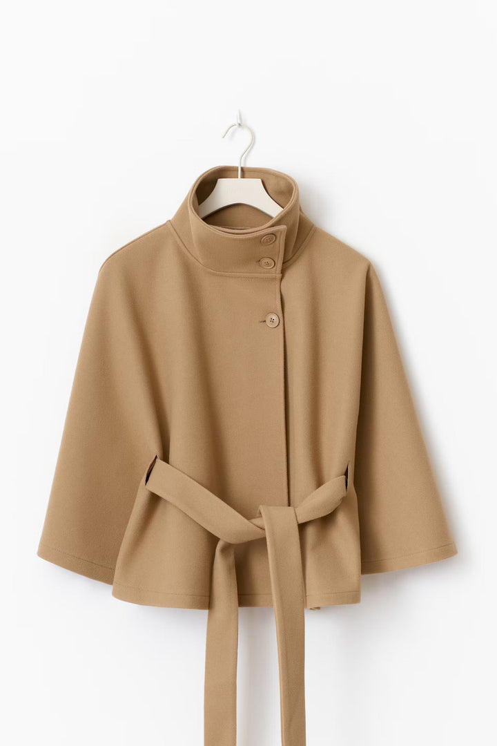 NORTHLINE STUDIO | Belt Cape Jacket