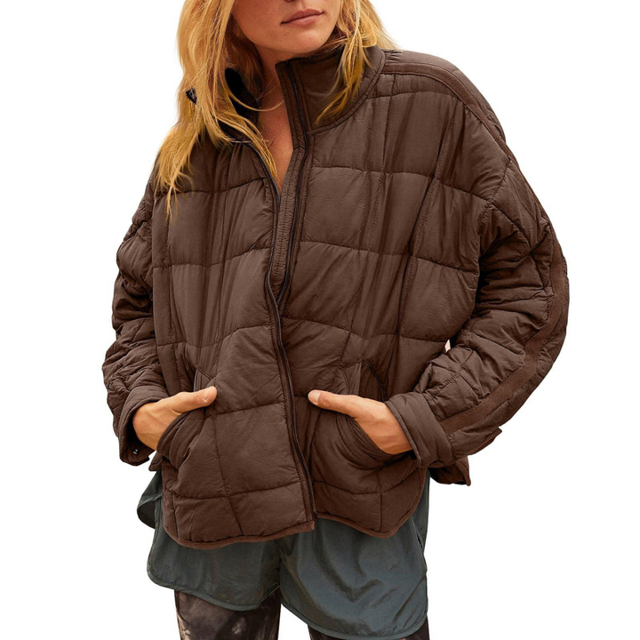 NORTHLINE STUDIO | Lightweight Compact Zip Puffer Jacket