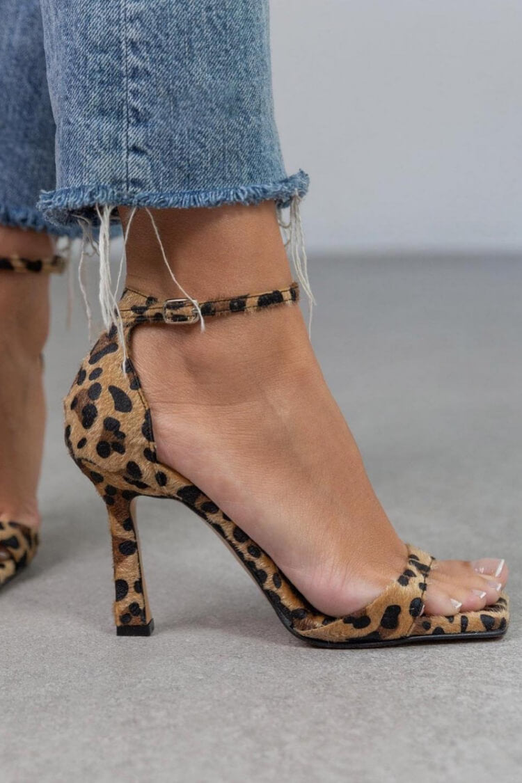 HARPER & JUNE | LEOPARD PRINT HEELS