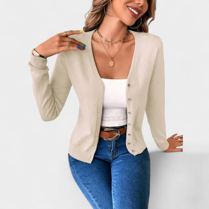 NORTHLINE STUDIO | BUTTON FRONT CARDIGAN