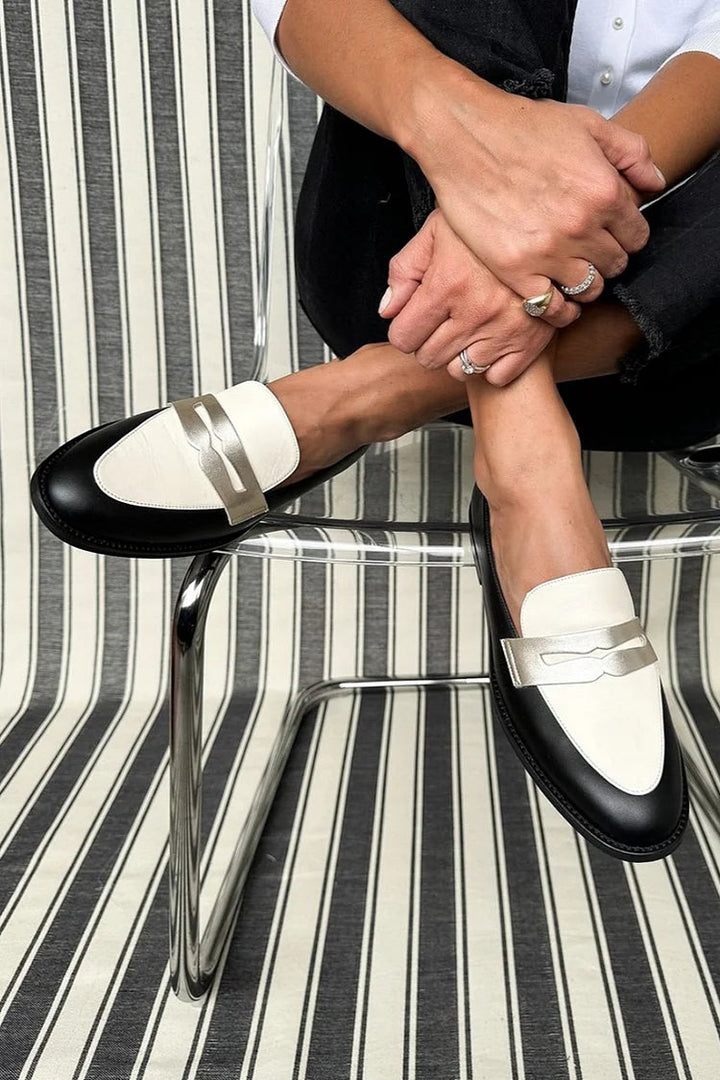 HARPER & JUNE | MONOCHROME CLASSIC LOAFERS