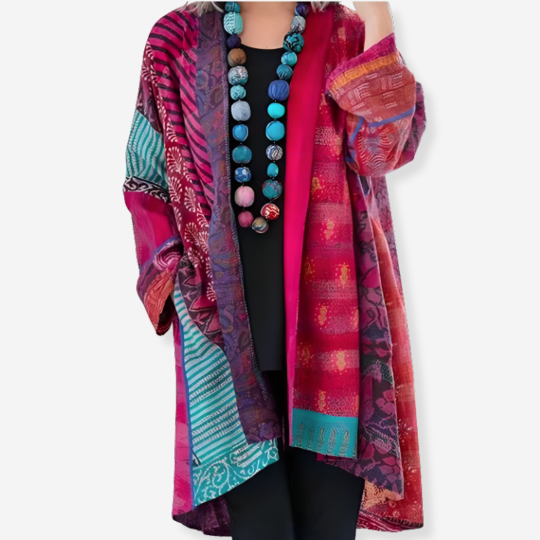 ARTISAN PATCHWORK KIMONO