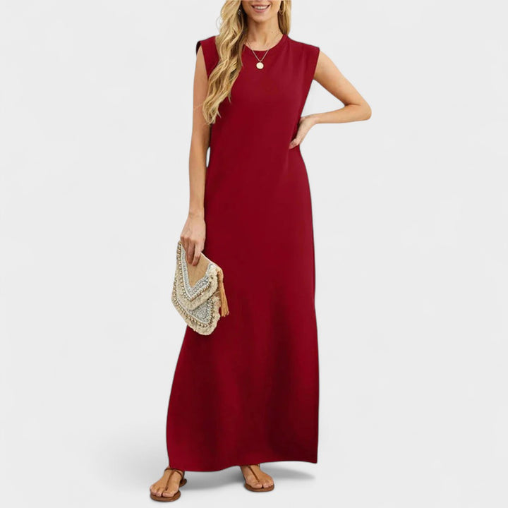 ELENA | SLEEVELESS MAXI DRESS