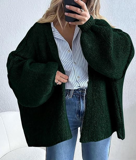 NORTHLINE STUDIO | Oversized Fall Cardigan