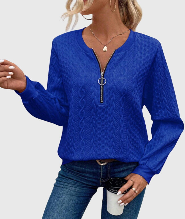 NORTHLINE STUDIO | Sweater with Zipper