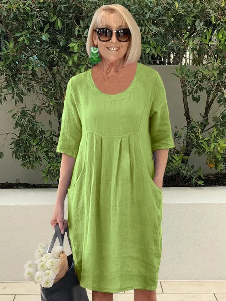 Pauline | Effortless Linen Dress