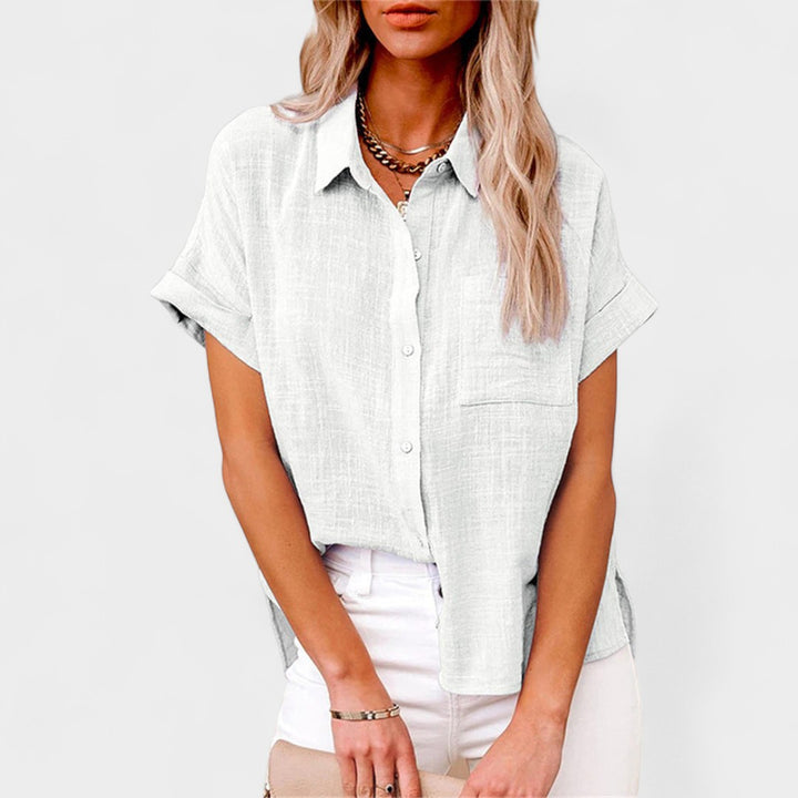 NORTHLINE STUDIO | RELAXED BUTTON BLOUSE