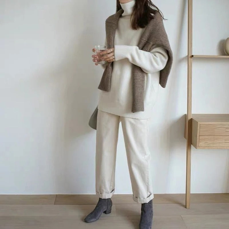 NORTHLINE STUDIO | High Neck Sweater