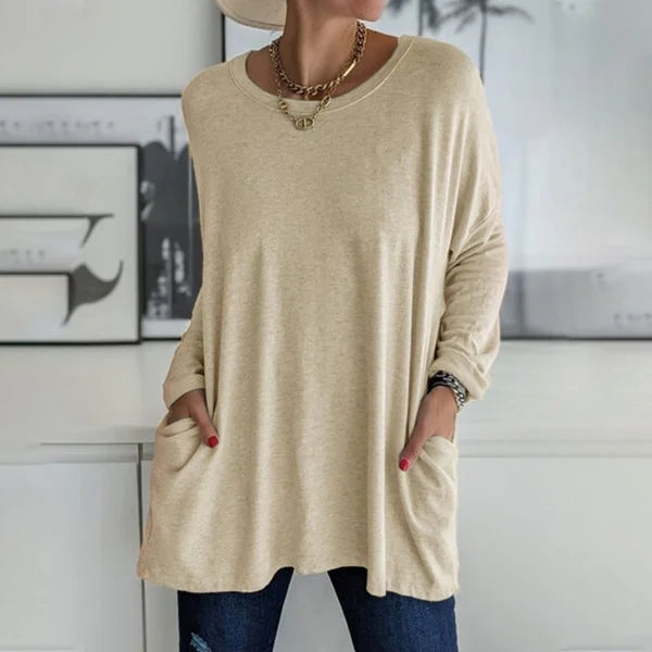 NORTHLINE STUDIO | Relaxed Long Sleeve Top