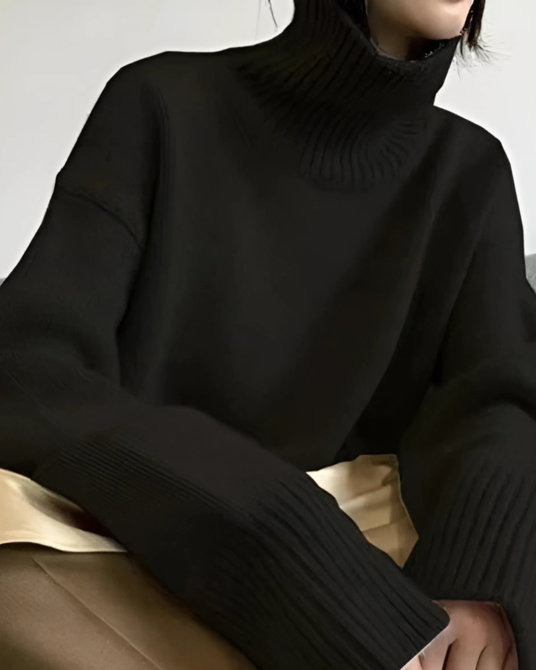 Amelia - Cashmere Turtleneck