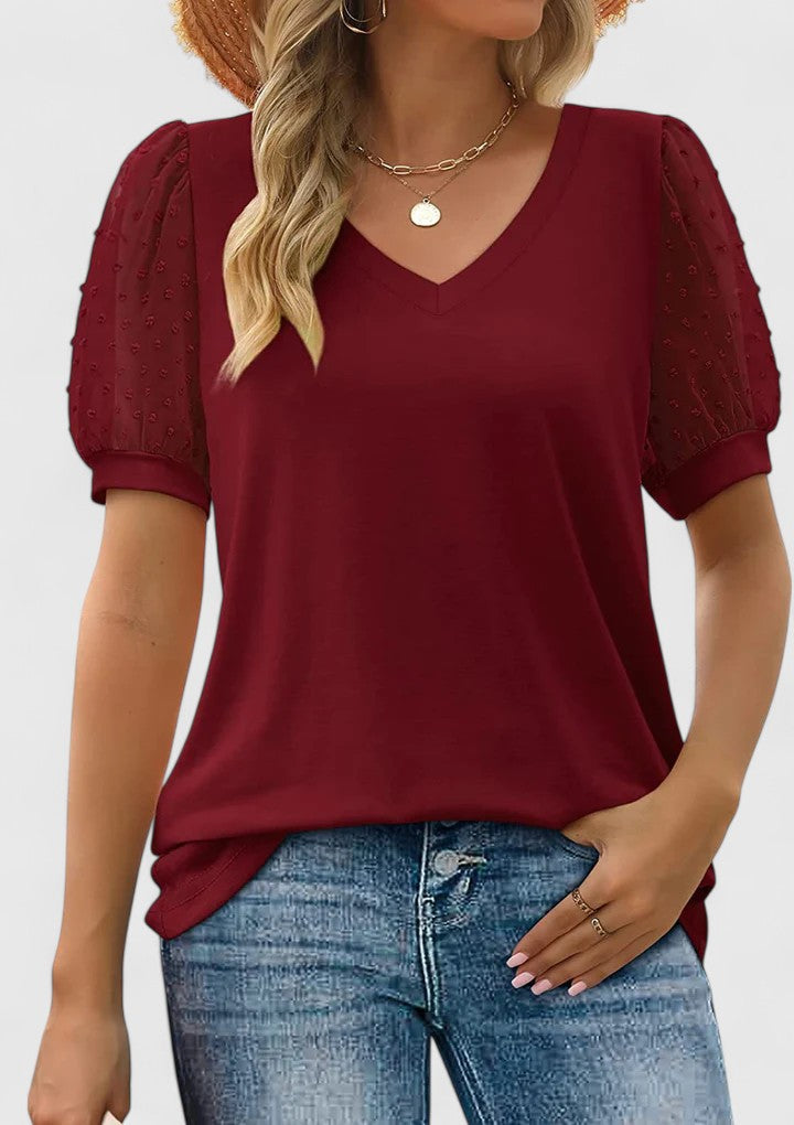 Sofrenia | Comfortable V-Neck Top