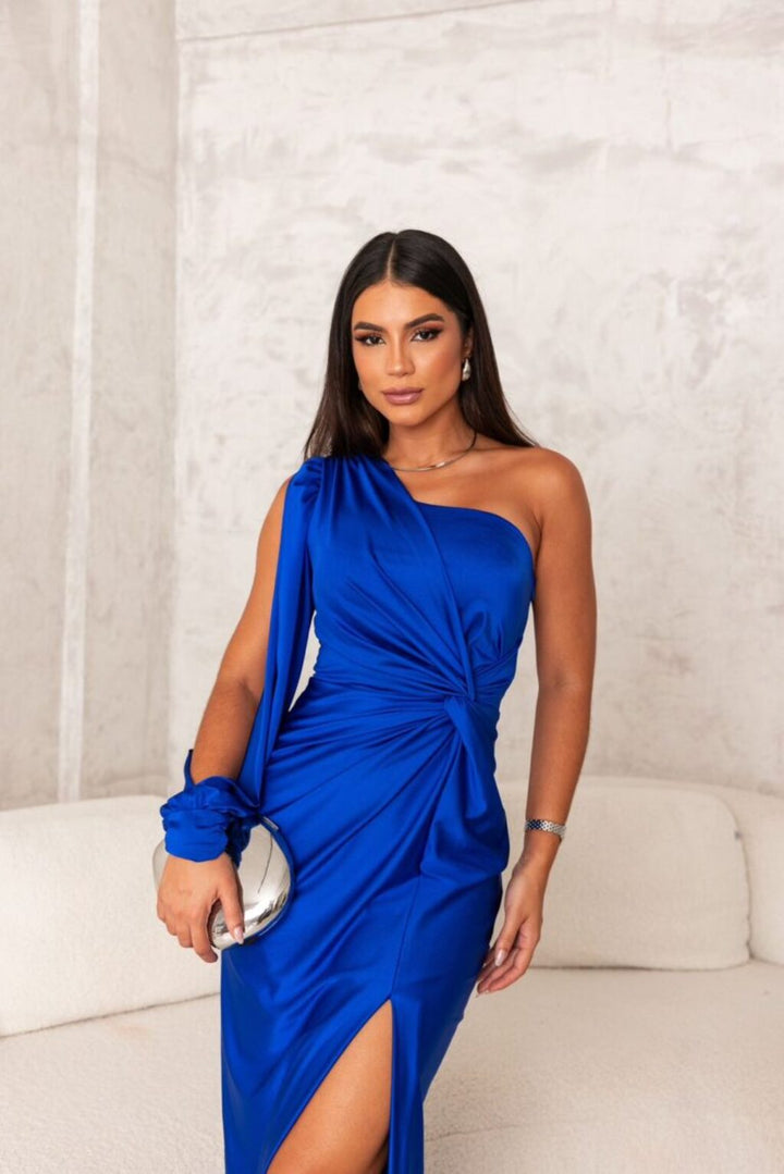 PAIGE | ONE-SHOULDER EVENING GOWN