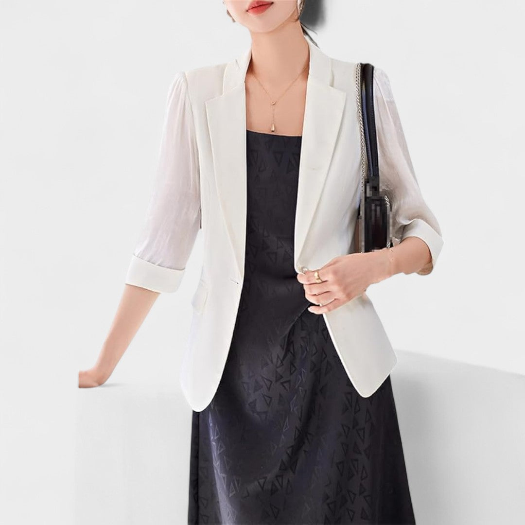 NORTHLINE STUDIO | | SHEER SLEEVE BLAZER