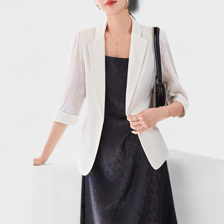 NORTHLINE STUDIO | | SHEER SLEEVE BLAZER