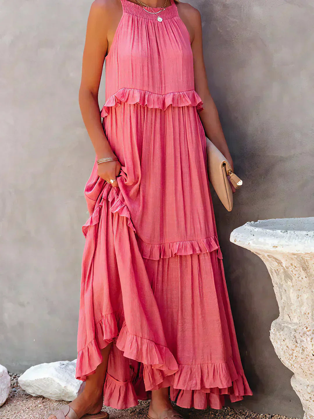 LUCIA | RELAXED TIERED MAXI DRESS