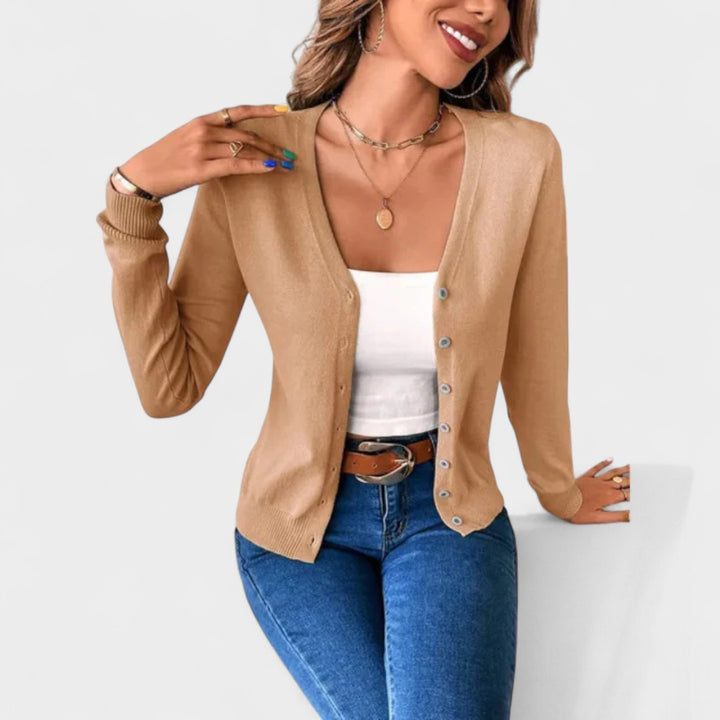 NORTHLINE STUDIO | BUTTON FRONT CARDIGAN