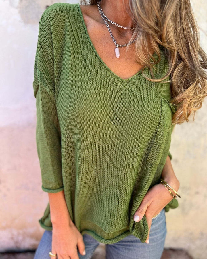NORTHLINE STUDIO | RELAXED POCKET SWEATER