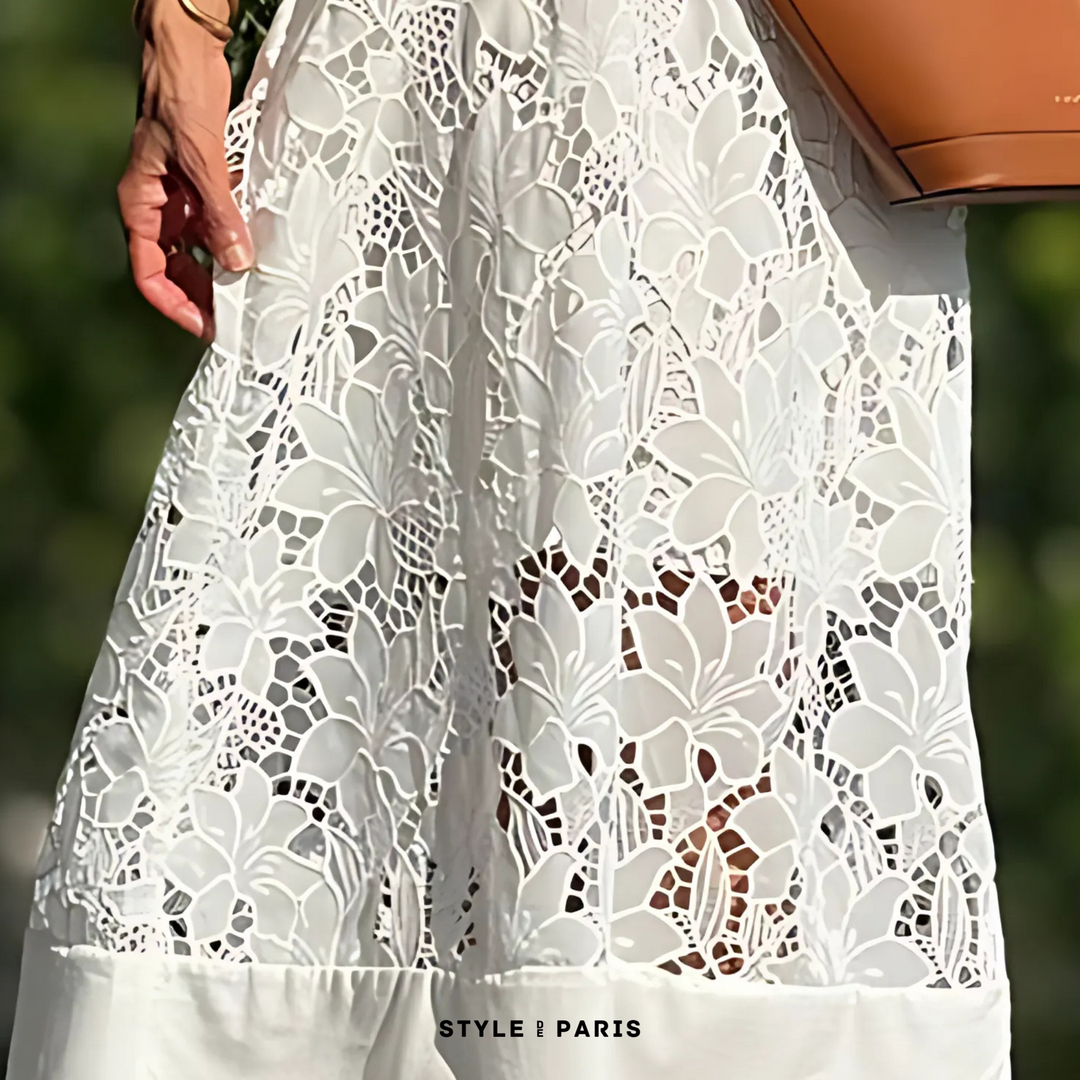 Marlene | Floral Lace Maxi Dress
