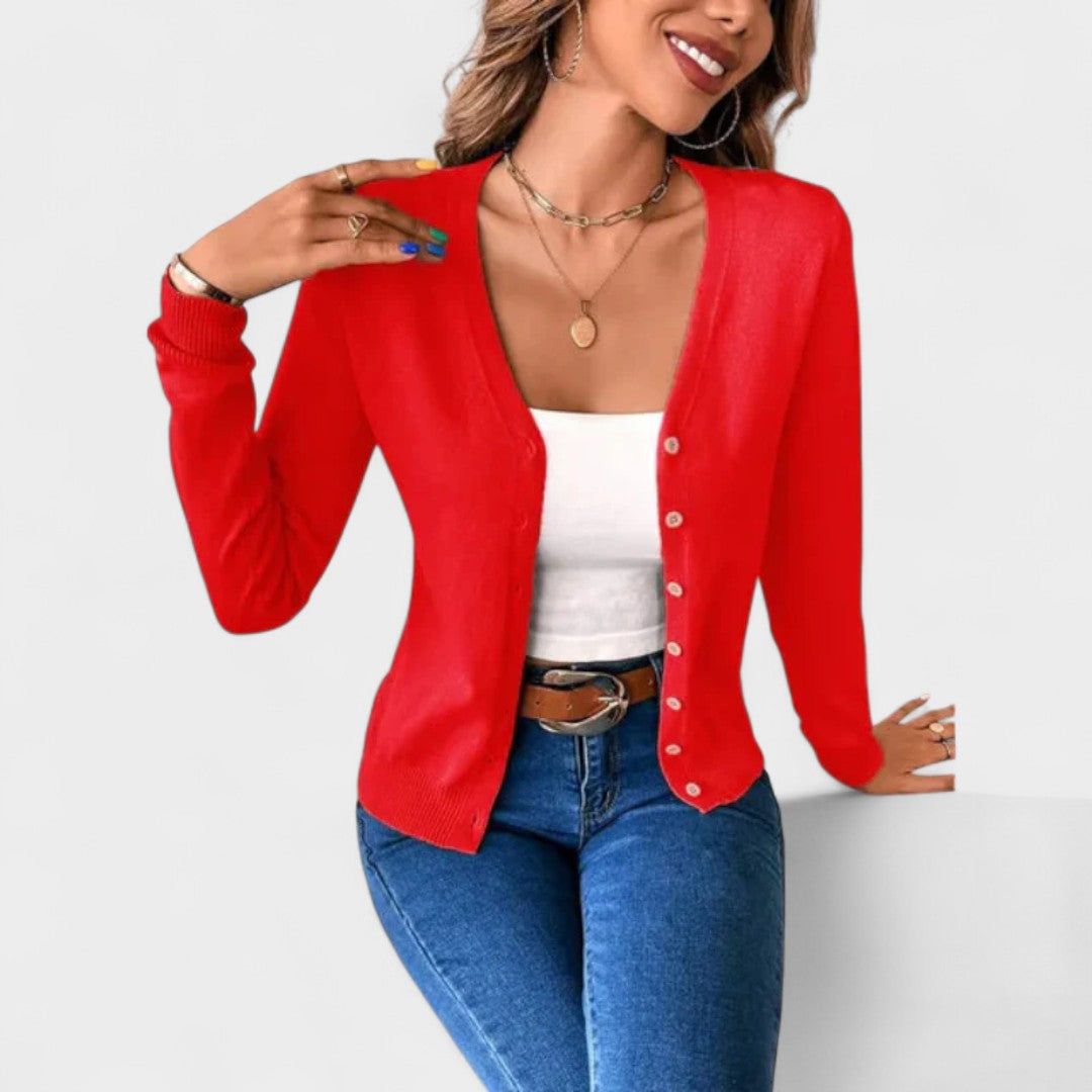 NORTHLINE STUDIO | BUTTON FRONT CARDIGAN