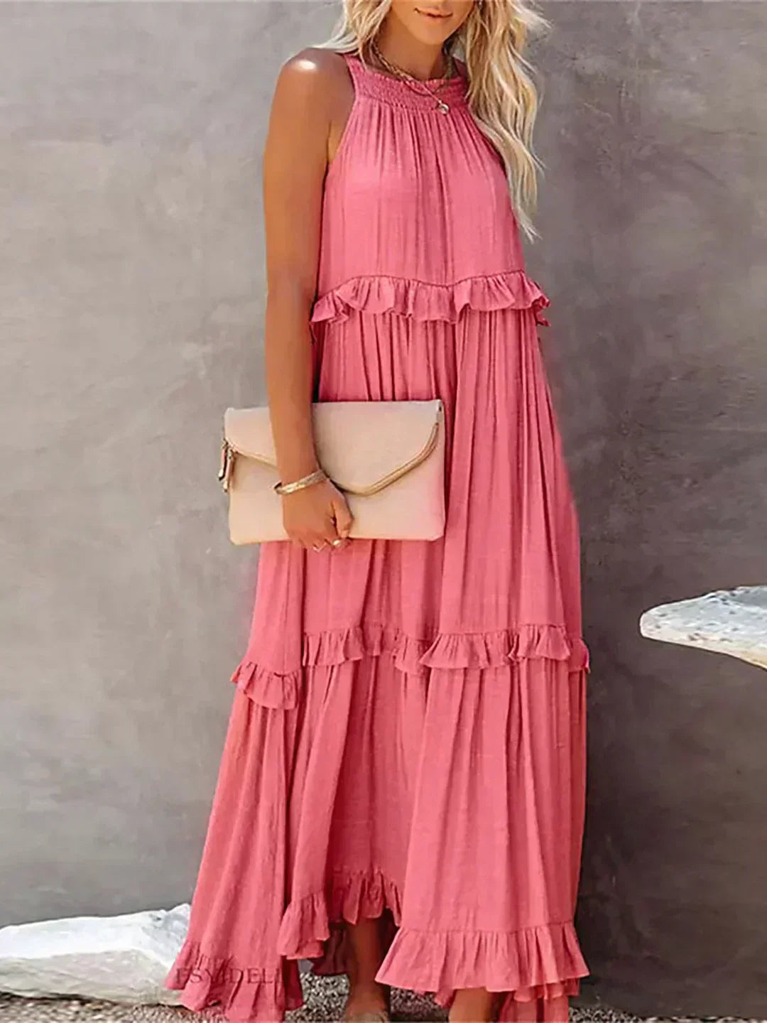 LUCIA | RELAXED TIERED MAXI DRESS