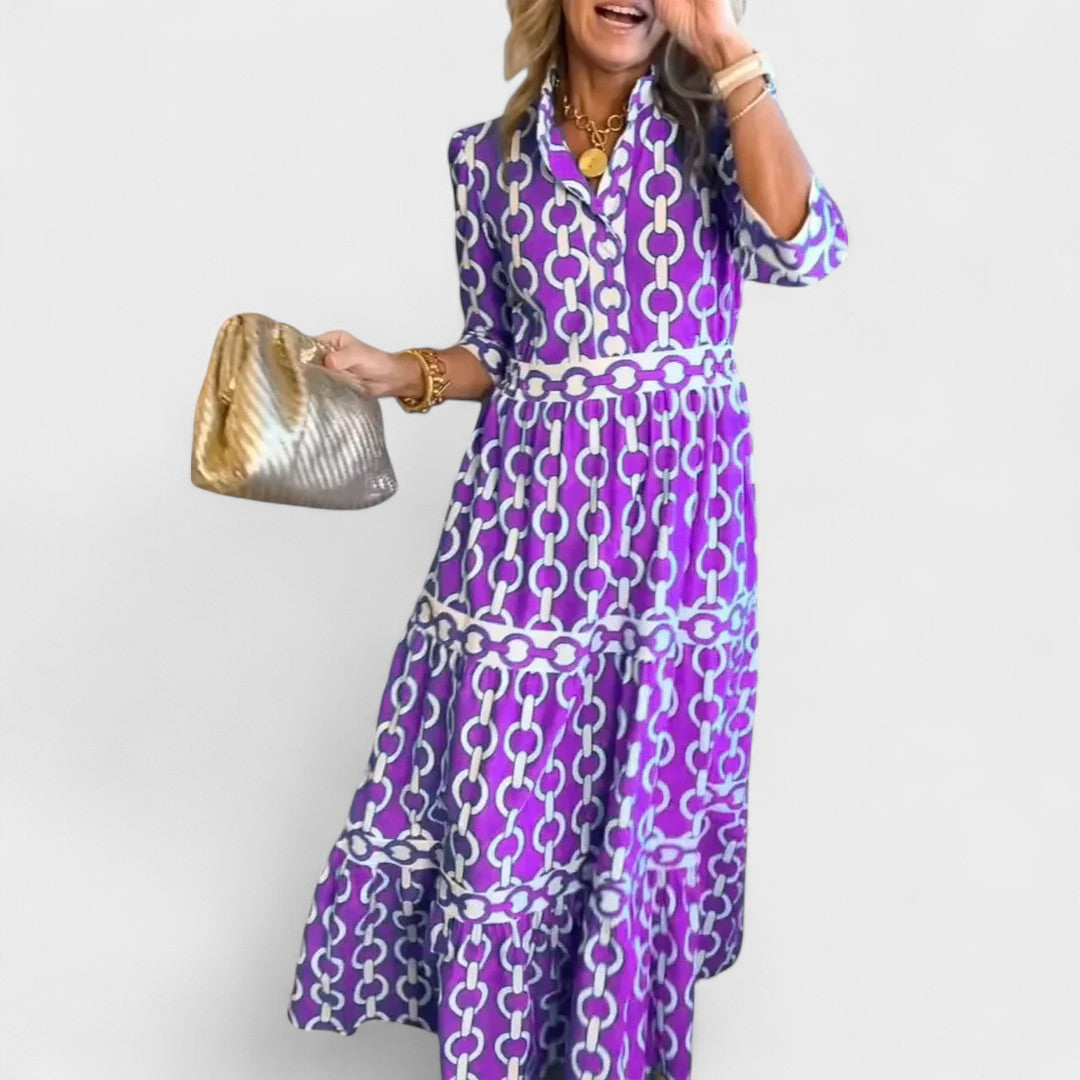 KAREN | PRINTED SHIRT DRESS