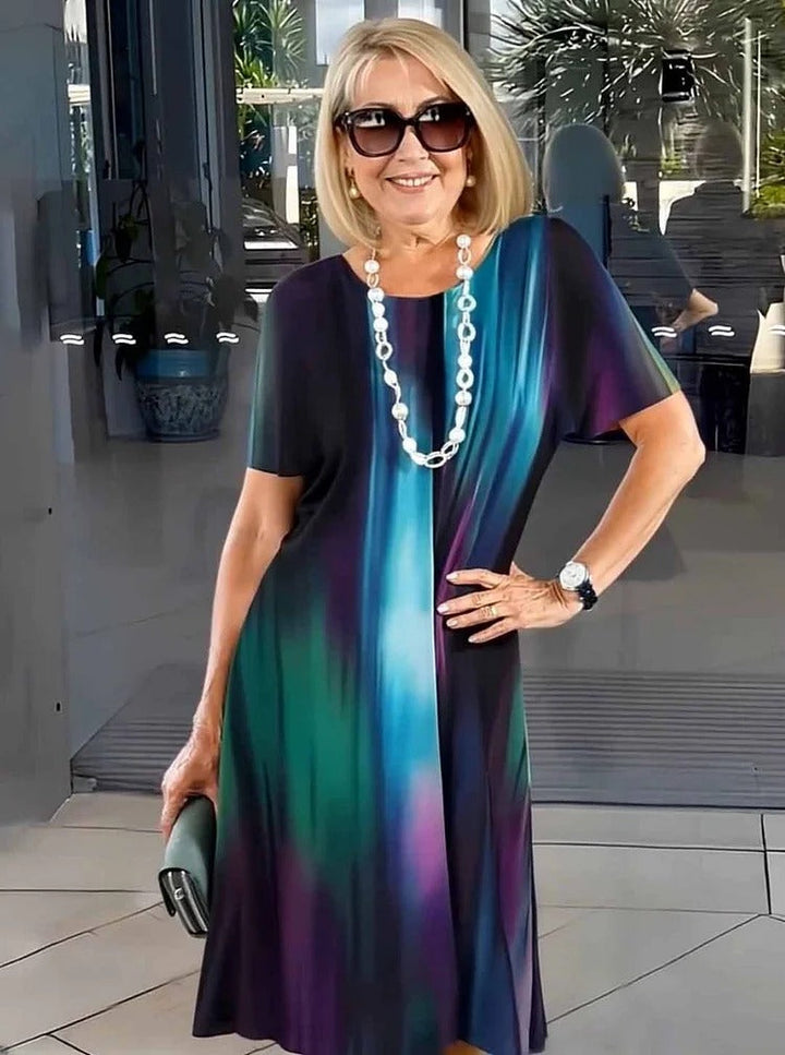 CATHERINE | RELAXED FLORAL SHIFT DRESS