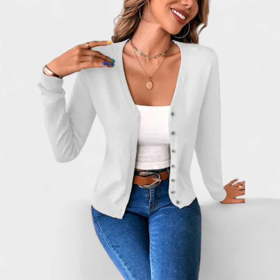 NORTHLINE STUDIO | BUTTON FRONT CARDIGAN