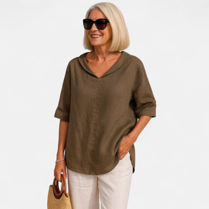 NORTHLINE STUDIO™ | Airy Loose Fit Blouse