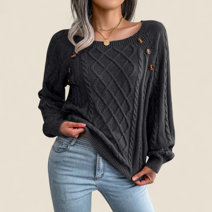 Calla | Cozy Cable Knit Sweater