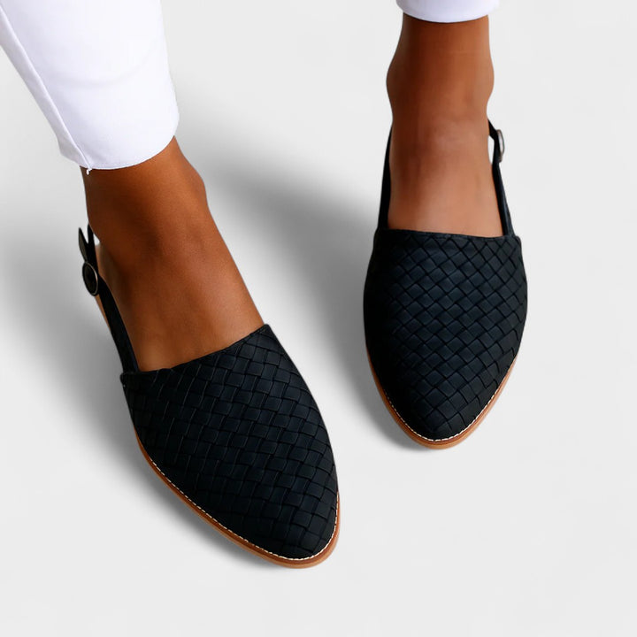 NINA | WOVEN SLIP-ON LOAFERS