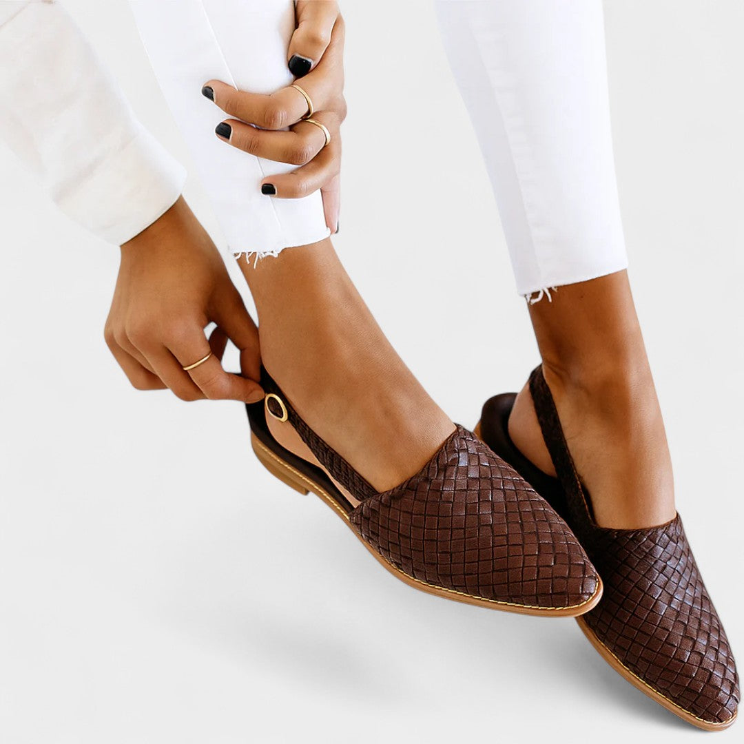 NINA | WOVEN SLIP-ON LOAFERS