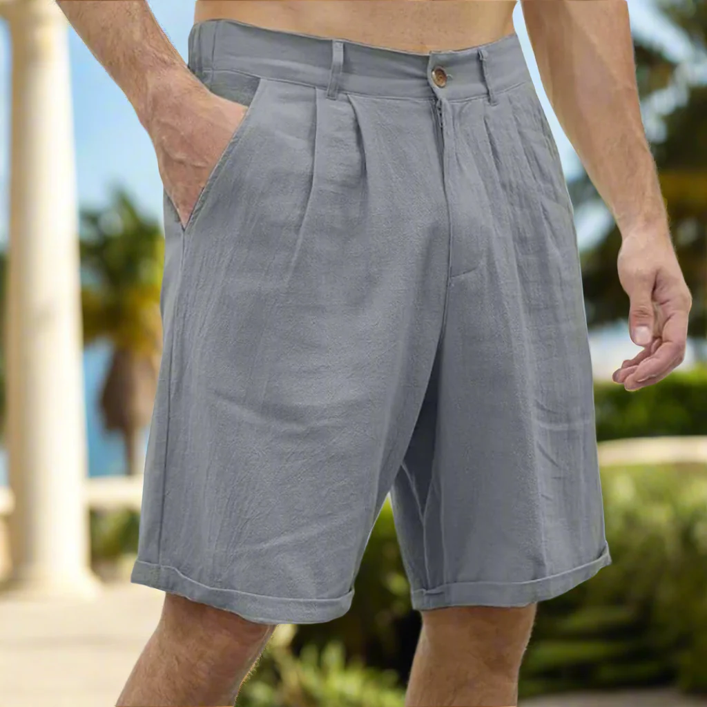 GRAHAM | TAILORED COTTON SHORTS