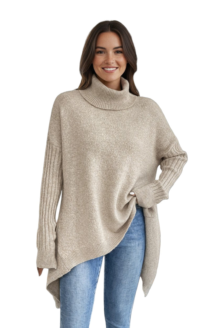 NORTHLINE STUDIO | RELAXED TURTLENECK SWEATER
